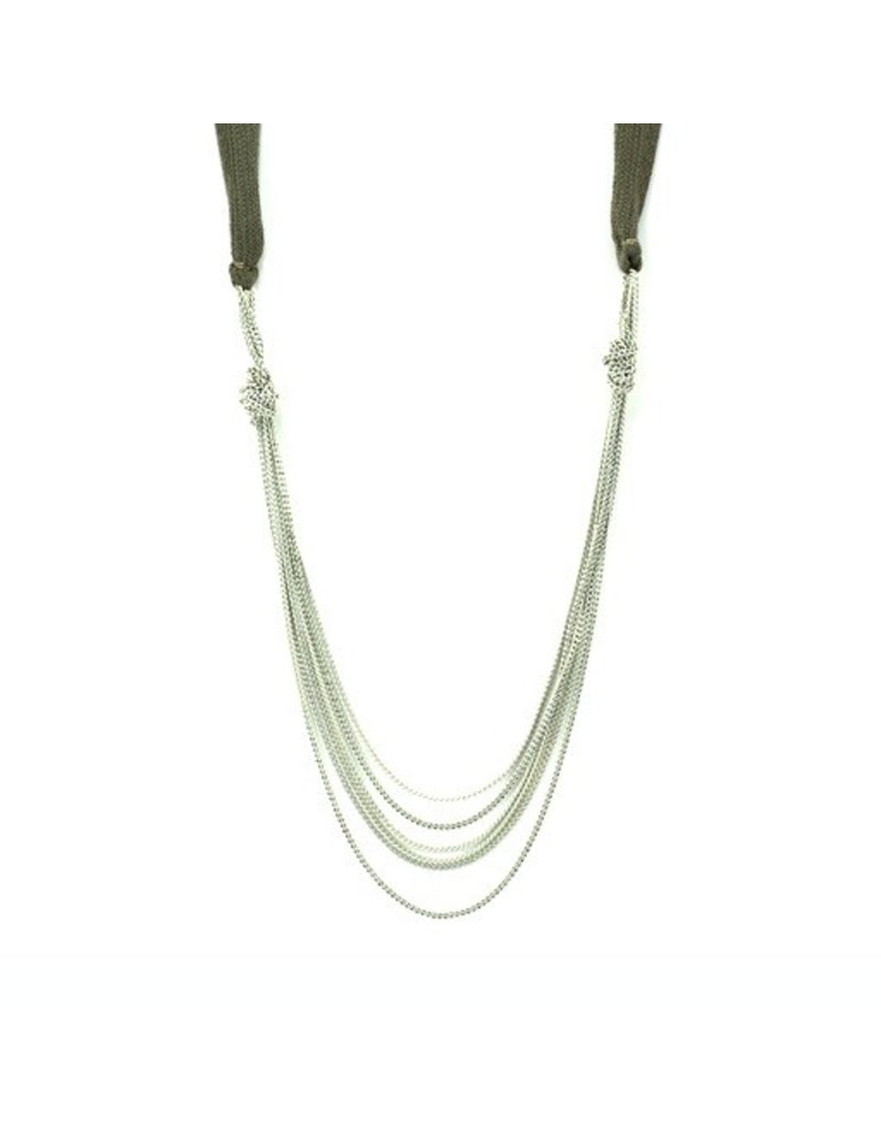 GWENN khaki brass white gold N