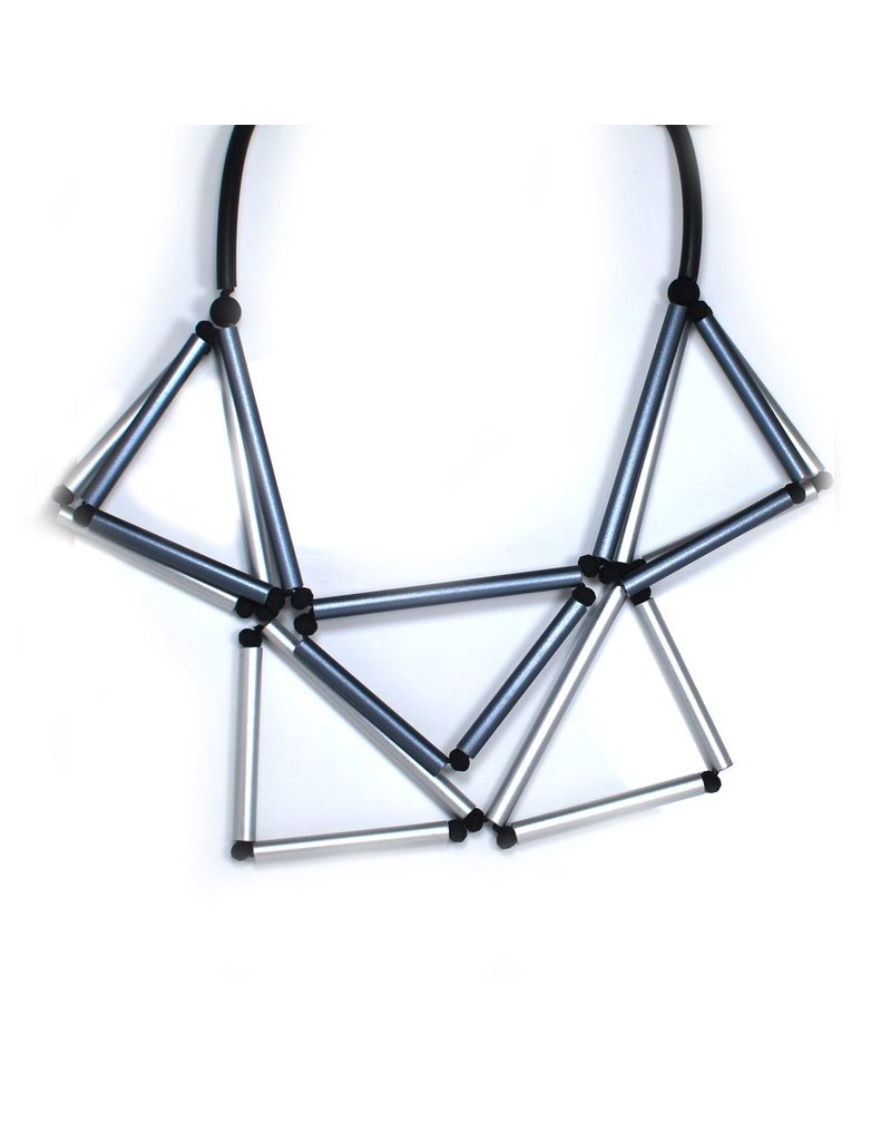 Christina Brampti Aluminium tube triangle N