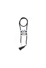 Christina Brampti Aluminium square long tassel chain N