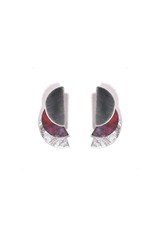 Aines Three half moon stud E