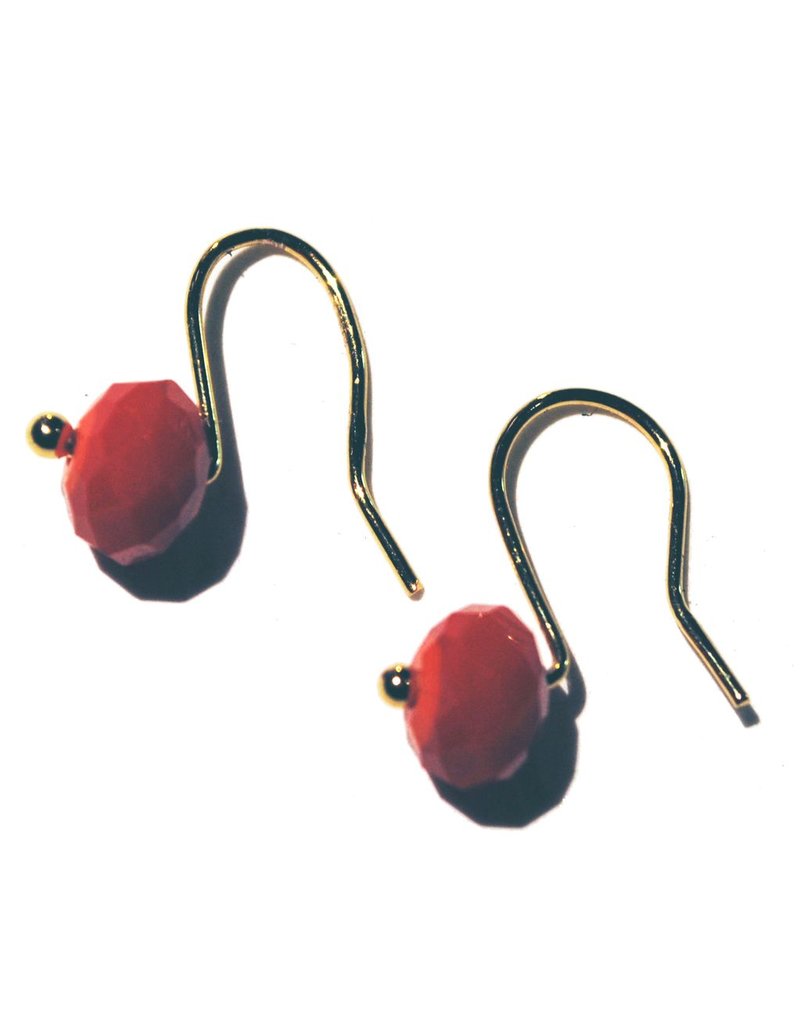 ADELE silver orange crystal E