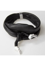 SUGAR leather silver knot B