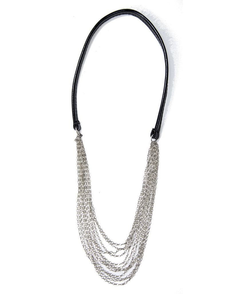 LY leather brass old silver N