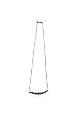 BILLIE glass bead black long N