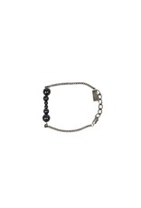 BILLIE glass beads black B