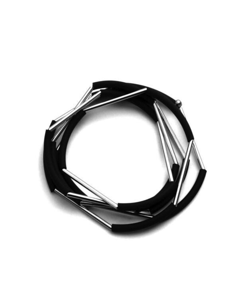 Materia Design NERO rubber brass tube B