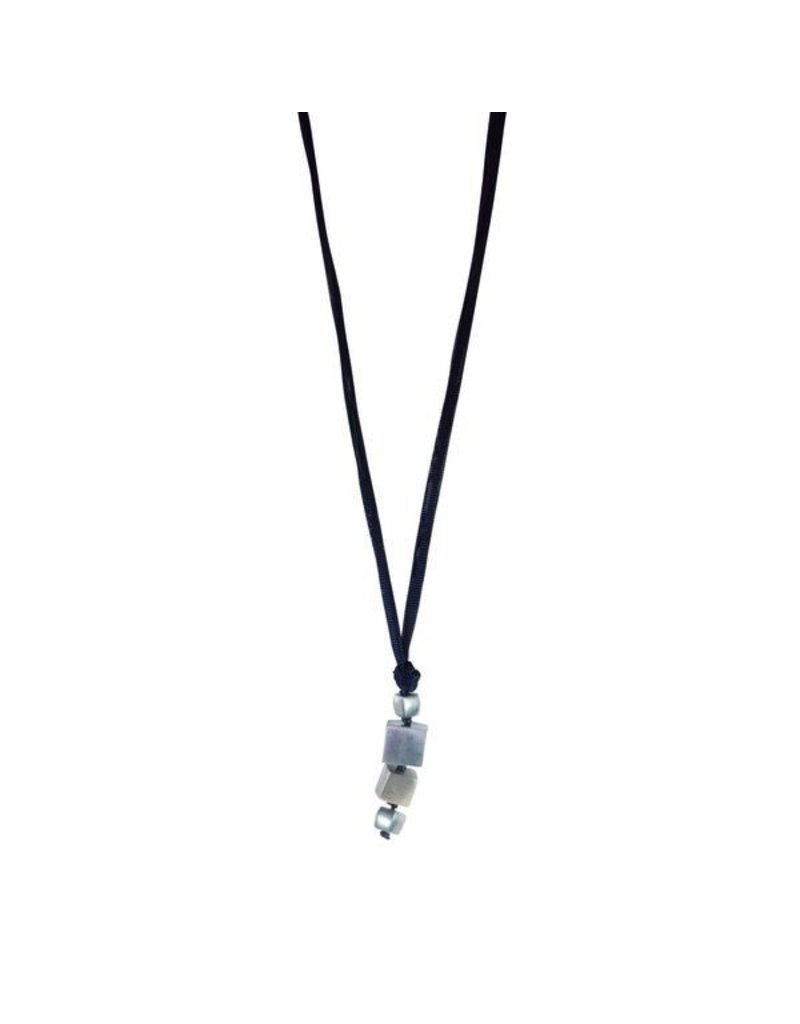 Carme Anglada Cube drop pendant long N