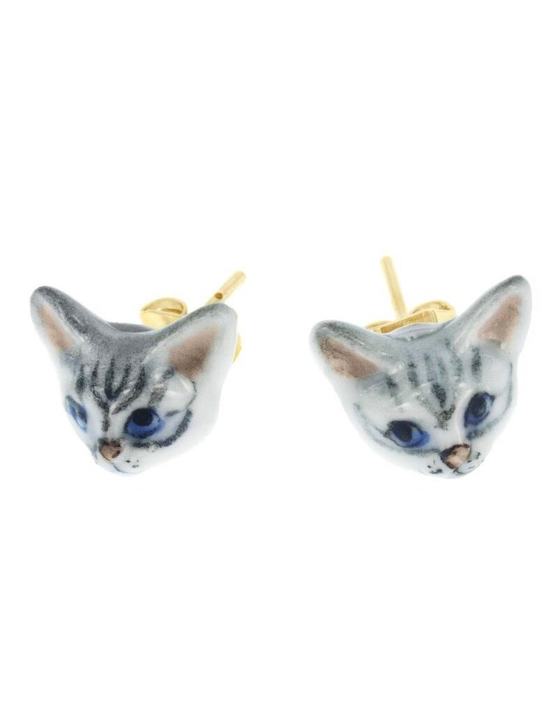 Nach Mini grey cat flat head E