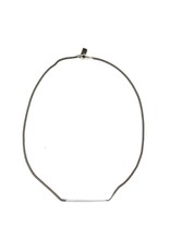 COOL brass chain old silver white paint N