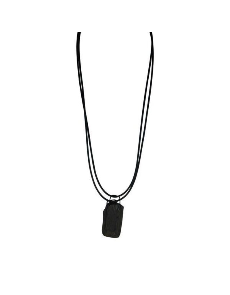 Marija Bajovska Concrete rectangle pendant N