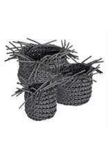 Neo SETCPEPIC3 SOTTILE set of 3 fringe bowl