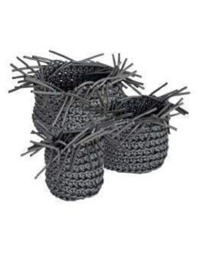 Neo SETCPEPIC3 SOTTILE set of 3 fringe bowl