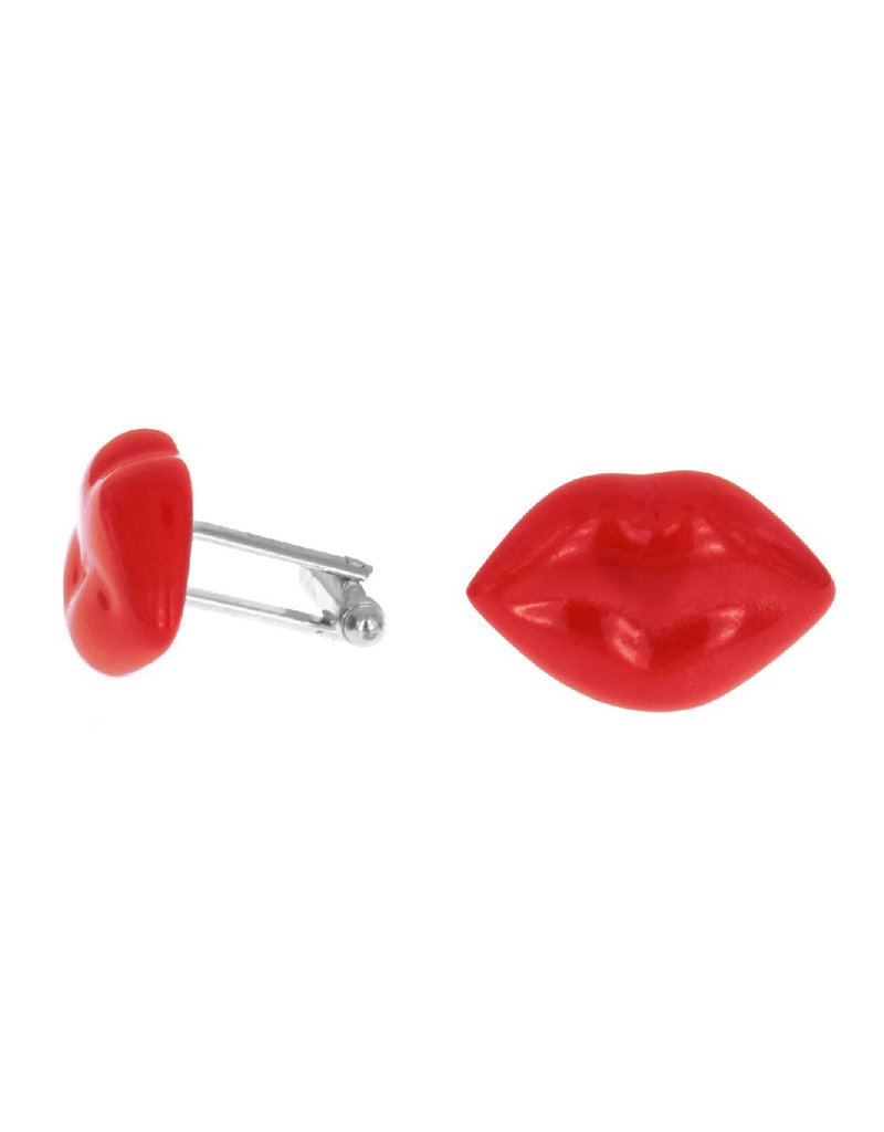 Nach Lips Cufflinks