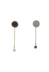 Aines Small disk pearl drop E