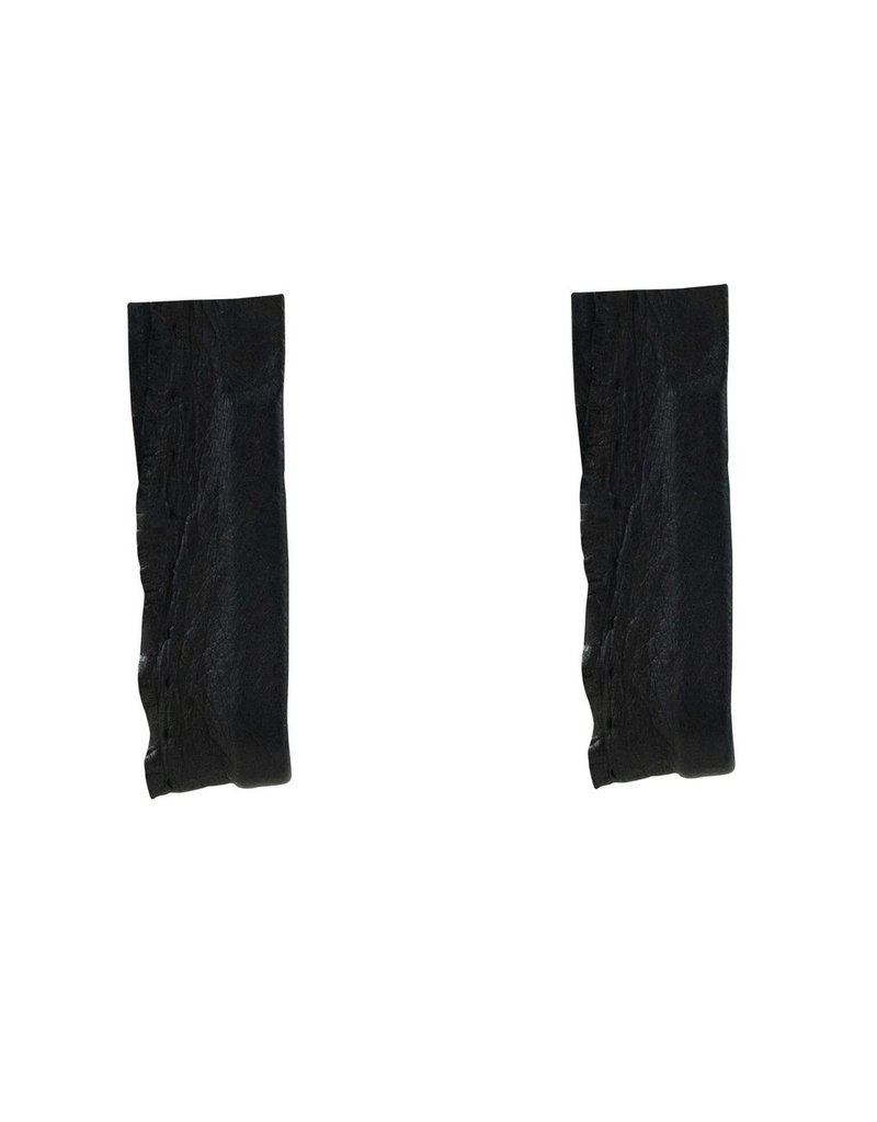 Marija Bajovska Folded rectangle eel skin E