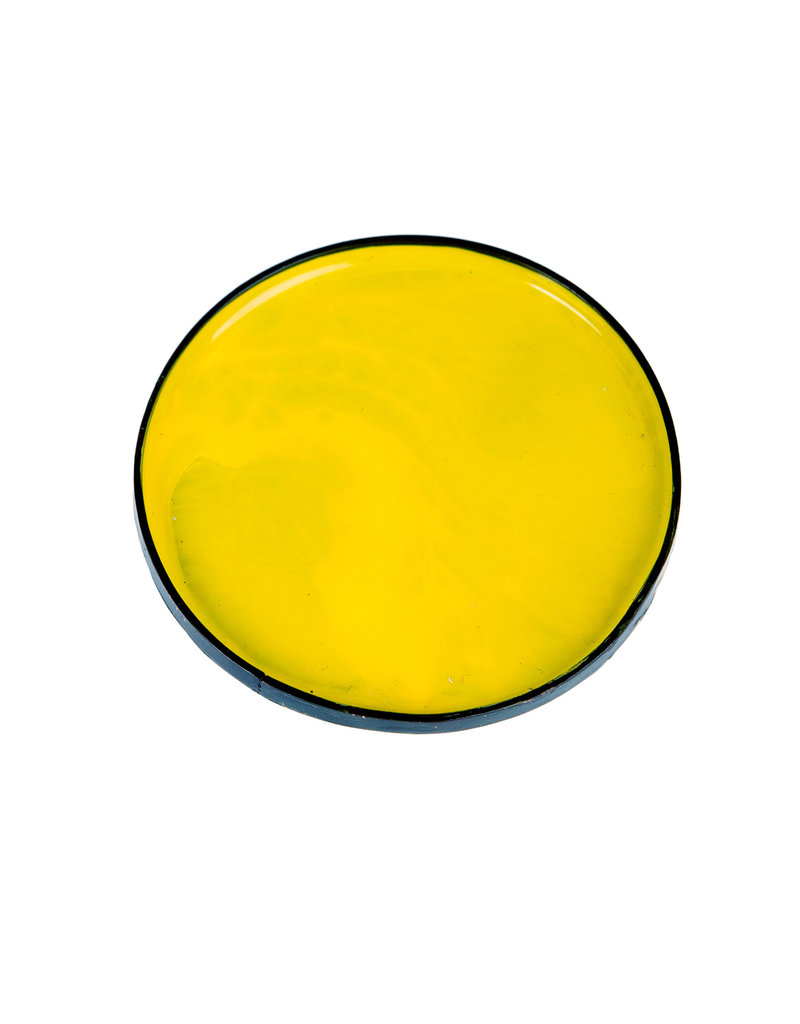 Barbara Perrakis YELLOW Circle dot BR