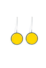 Barbara Perrakis YELLOW Circle drop E