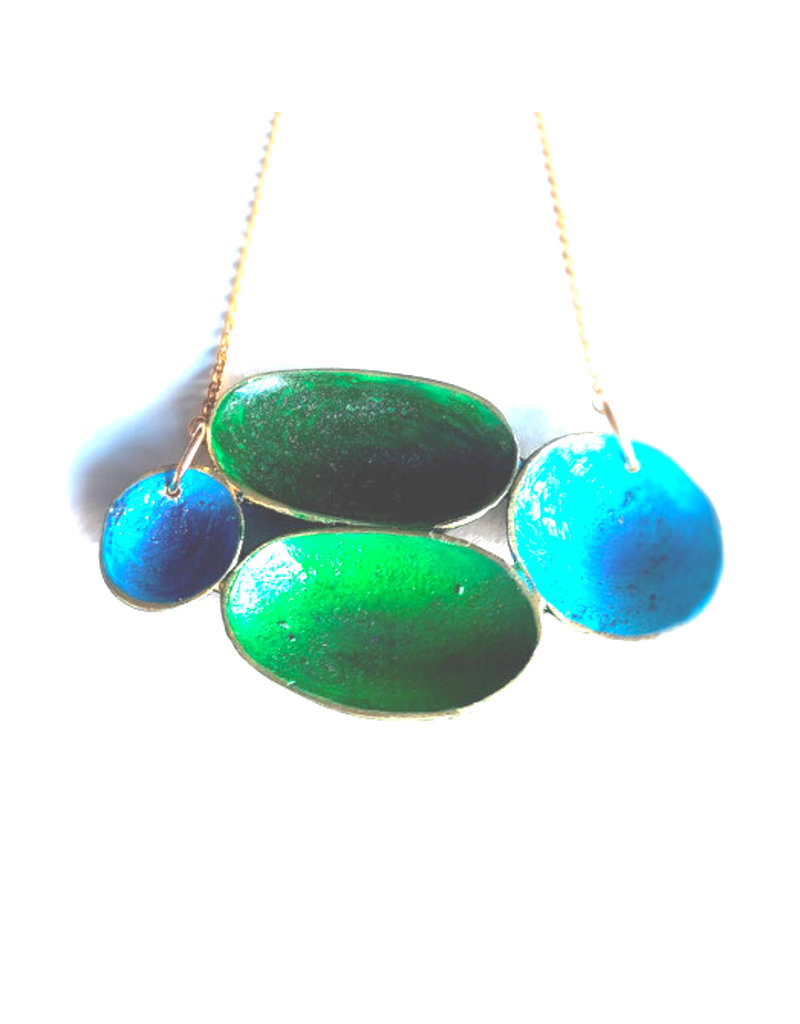 Dora Haralambaki PROGESSIVE Oblong chain 4 circles N