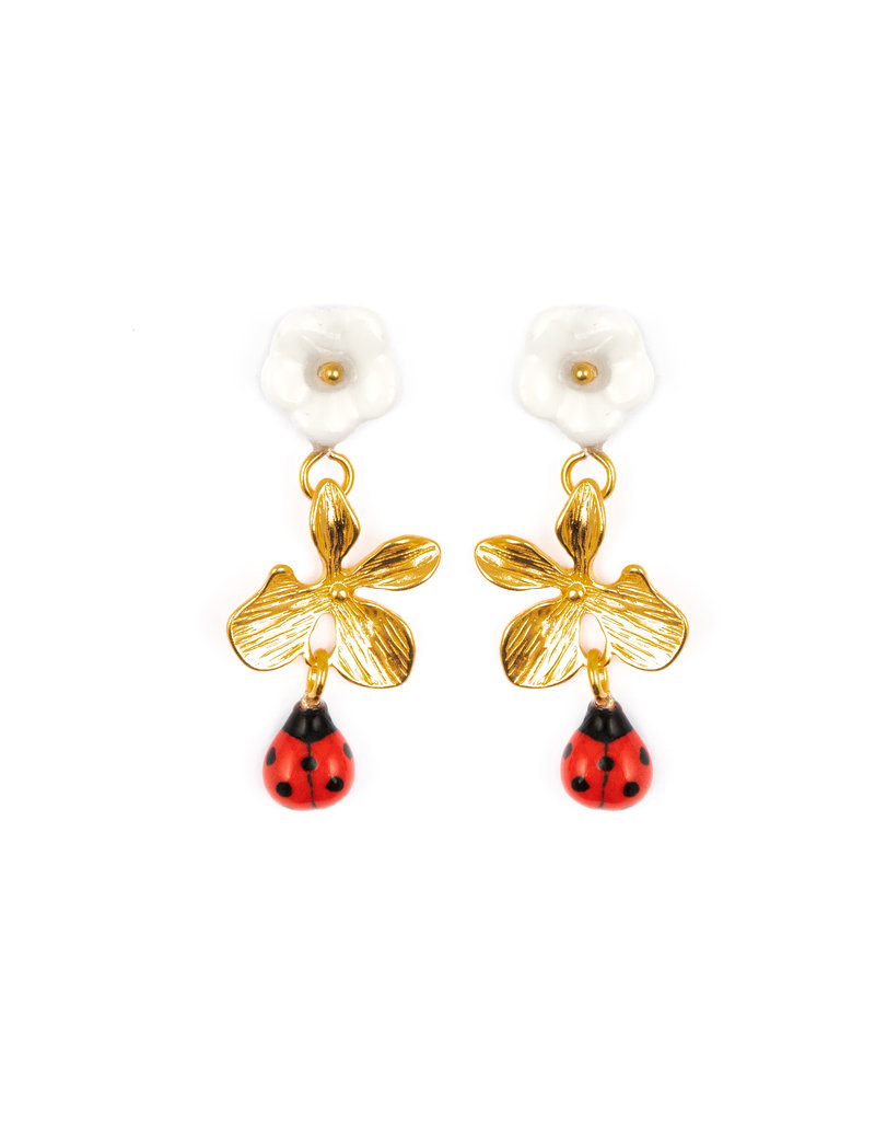 Nach Ladybug and Flowers E