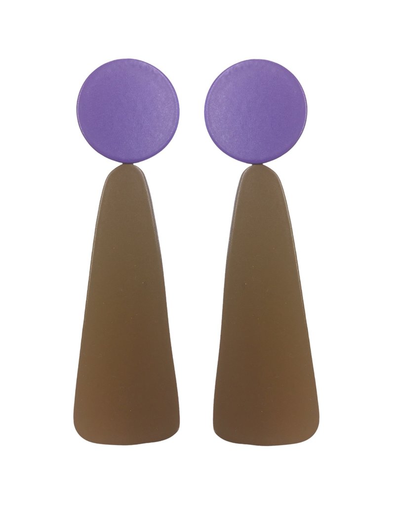 Character Jewels Circle triangle drop E