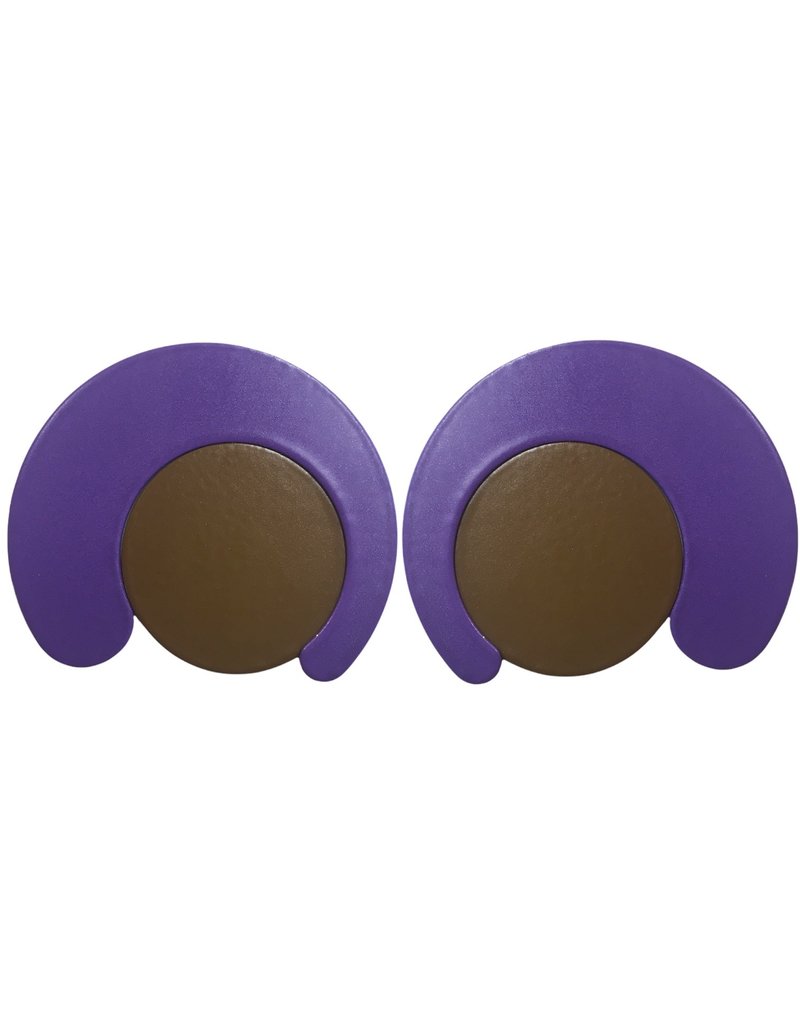 Character Jewels Curved layered shapes E