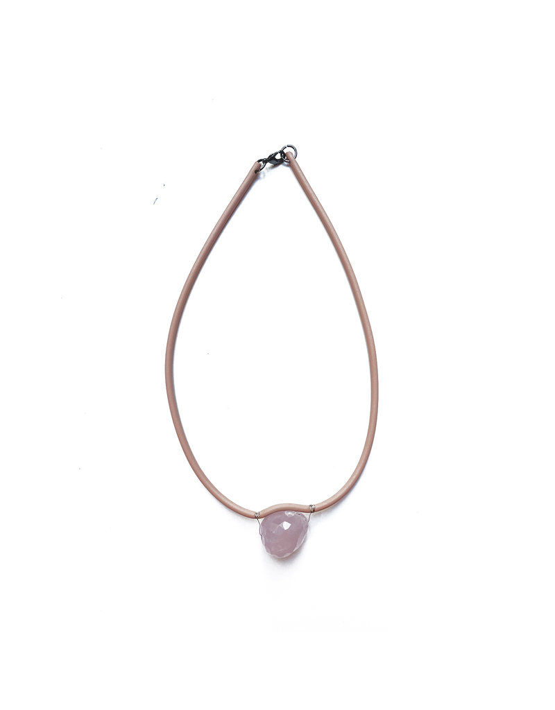 Neo COLLRQ1B pink oval stone N