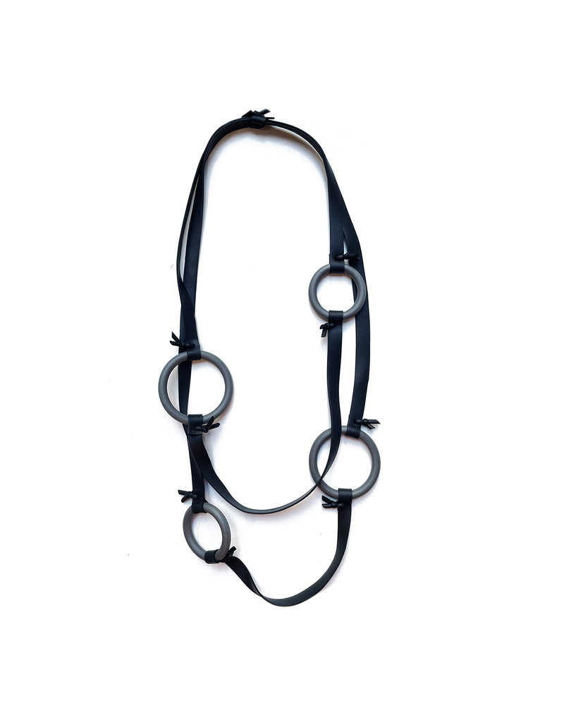 Neo COLL173B loop tied ribbon N