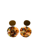 Christina Brampti Couble circle drop large E