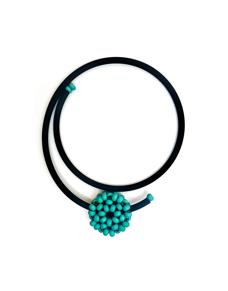 Jolly TECC14 wrap glass bead flower N