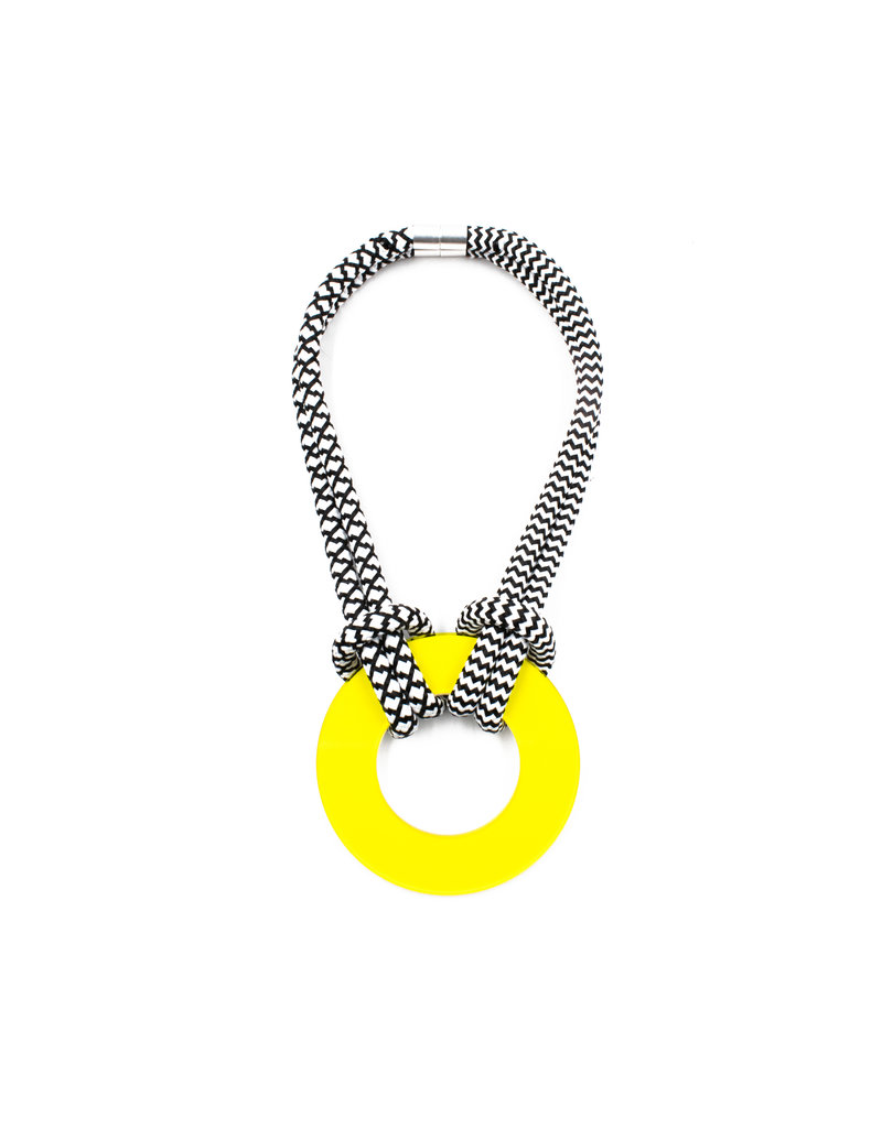 Christina Brampti Climb cord Plexiglas circle short N