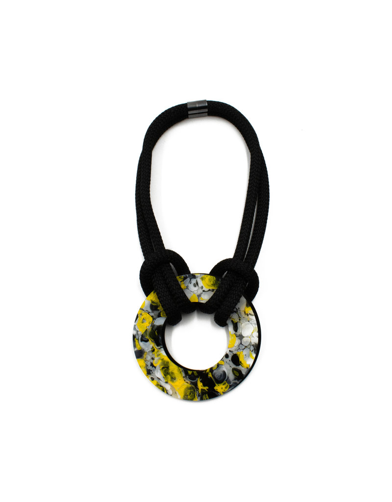 Christina Brampti Climb cord Plexiglas circle short N