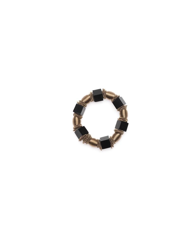 Monica Trevisi Steel coil ring horn B