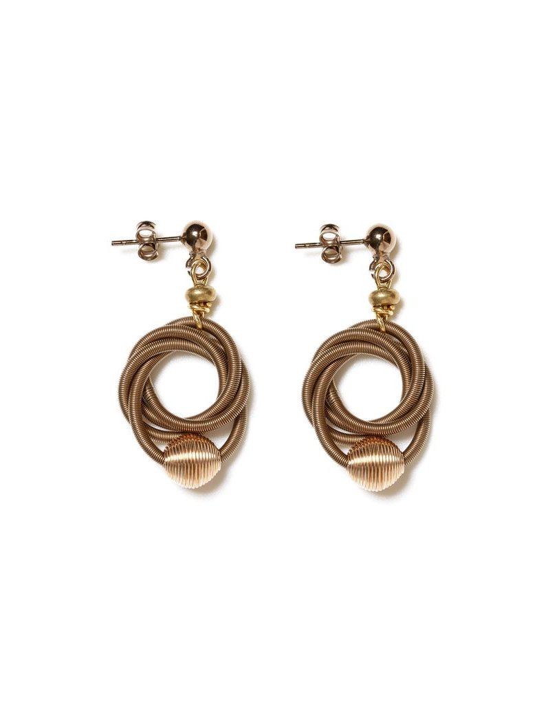 Monica Trevisi Interlocked steel ring coil E