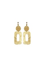 Monica Trevisi Leather hollow rectangle E