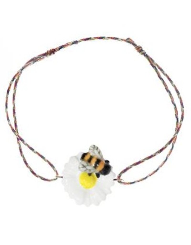 Nach Daisy flower bee multicolour B