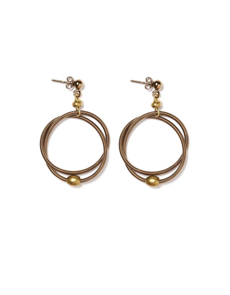 Monica Trevisi Steel ring coil big E