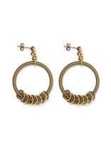 Monica Trevisi Loop steel ring E