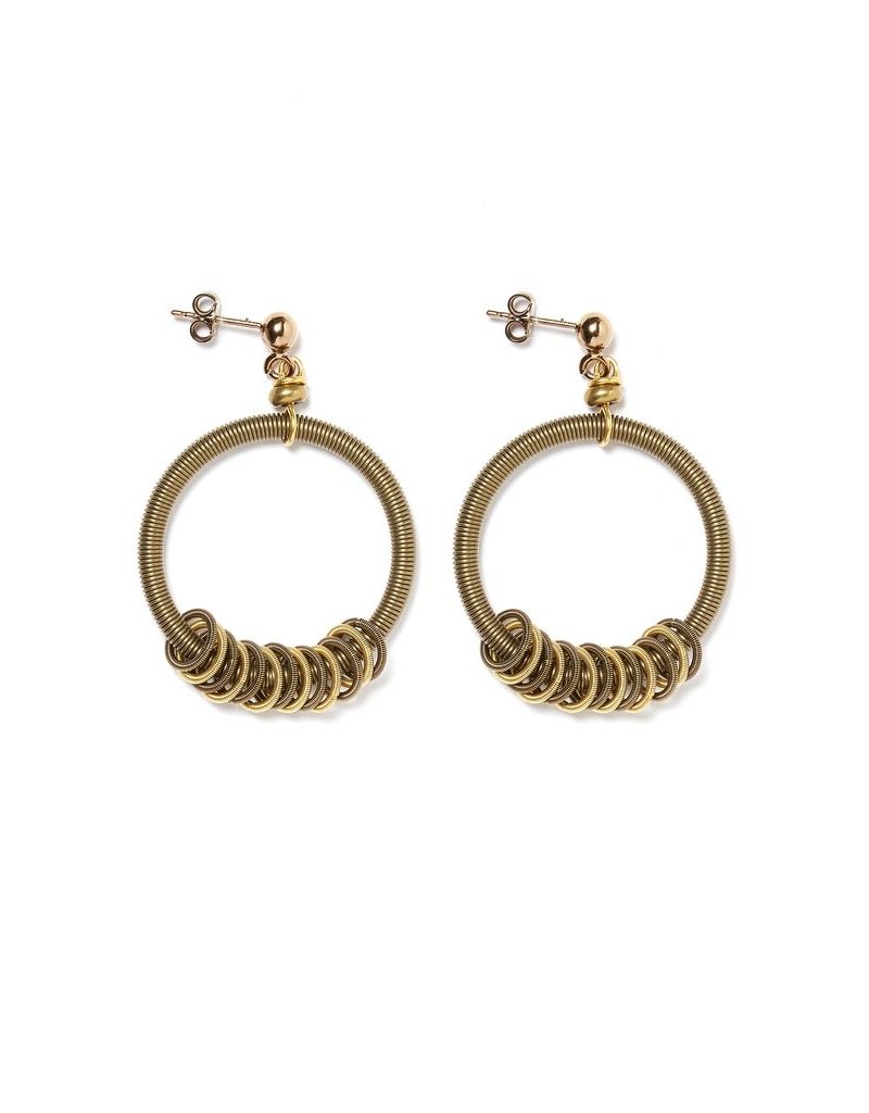 Monica Trevisi Loop steel ring E