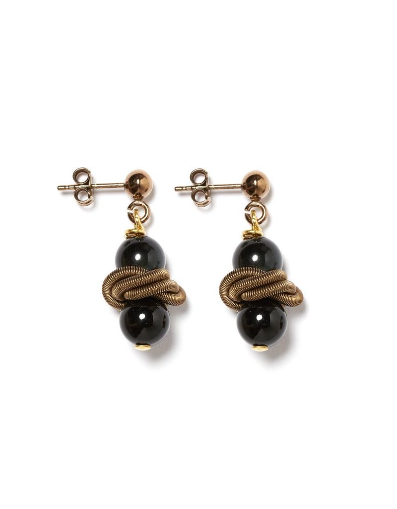 Monica Trevisi Steel semiprecious stone E