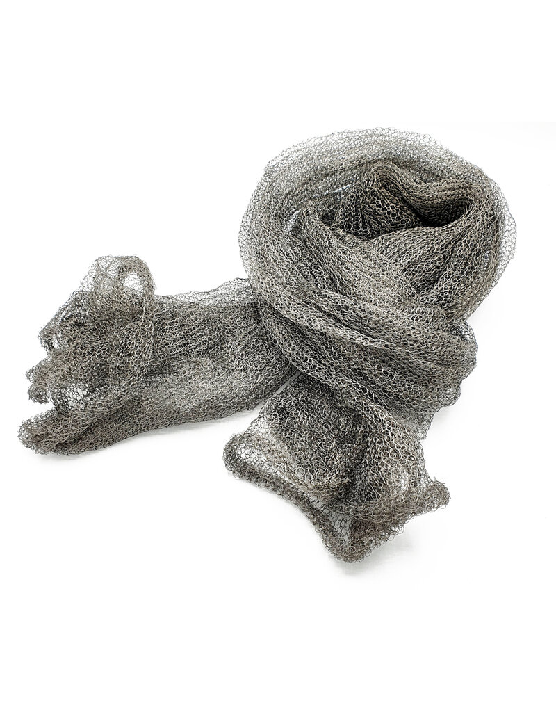 Rosalba Galati SCIARPA ACCIAIO SCARF