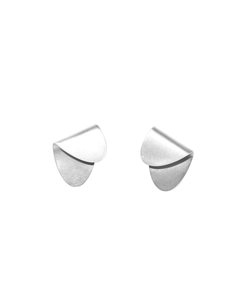 Aines Fold silver oval small E