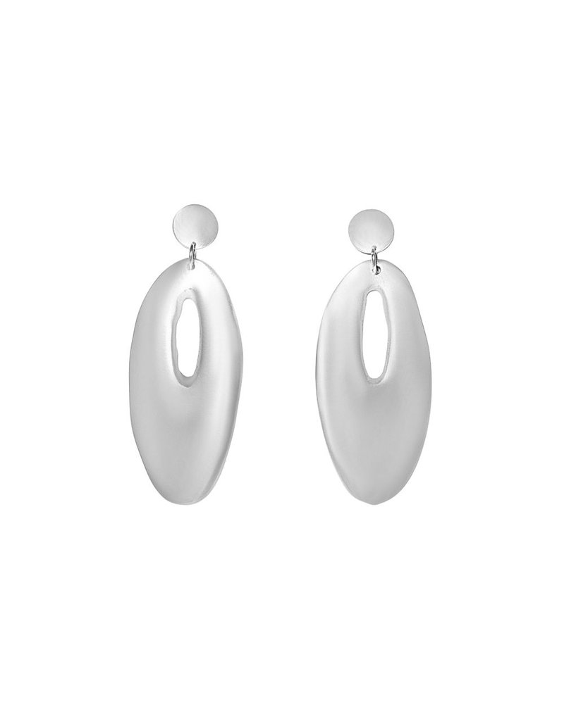 Carme Anglada Base metal hollow oval E