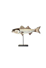 Trovelore STRIPED BASS OBJECT ART