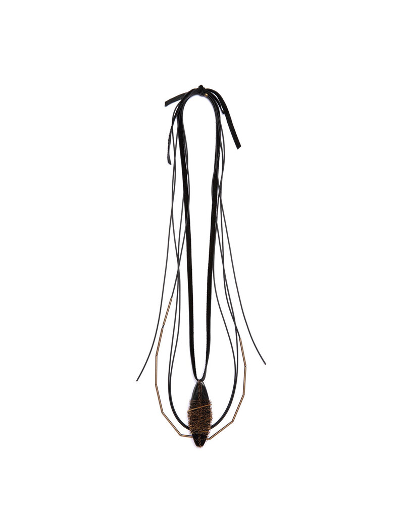 Monica Trevisi BACHIC14B Wrap steel stone N