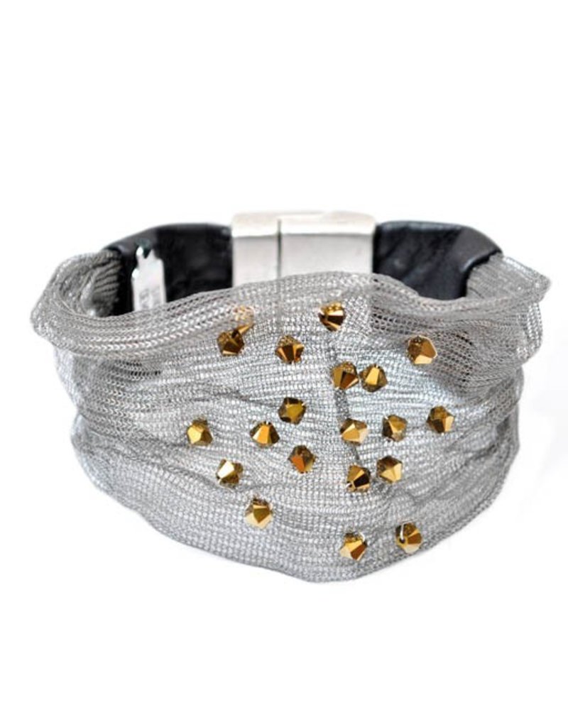 NUBE old silver veil Swarovski B