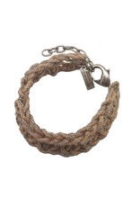 EMMA beige brass silver B