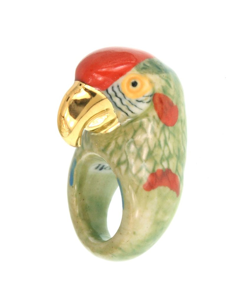 Nach Gold green parrot R