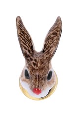 Nach Brown rabbit pins