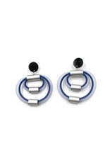 Christina Brampti Double mesh hoop E