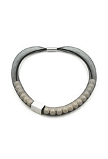 Christina Brampti Alumin cube pearls mesh N